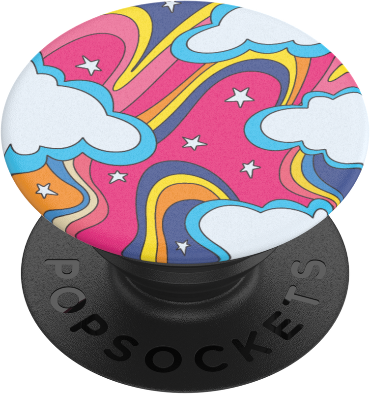 RETRO RAINBOW pop socket