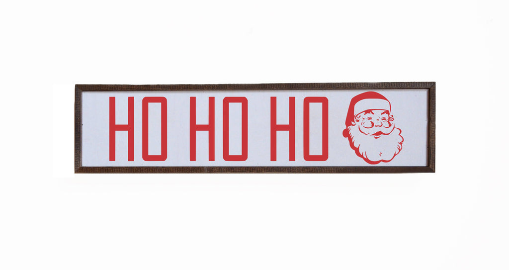 24x6 Ho Ho Ho Holiday Sign - Home Décor