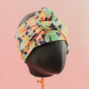 Mary Maude Wrap - Bright, Floral Wrap Headband