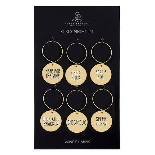 SALE! Wine Charm Set - Girls Night In