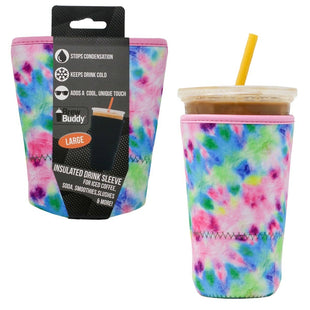 SALE! - Brew Buddy Insulated Iced Coffee Sleeve - Tie Dye