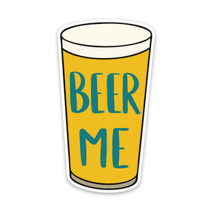 Beer Me Vinyl Sticker