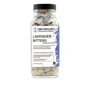SALE! Lavender Bitters Mineral Salt Soak