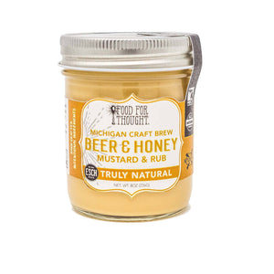 Food For Thought - Truly Natural Beer and Honey Mustard
