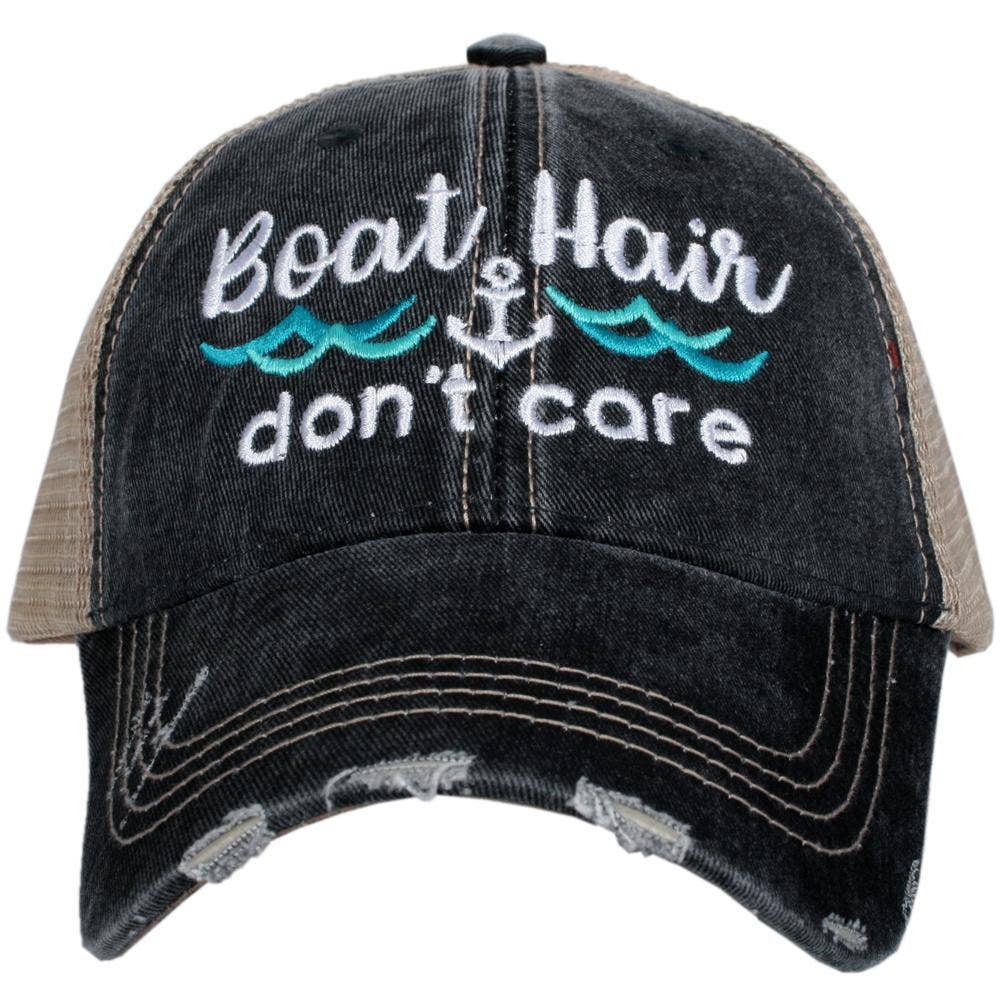 Boat Hair Don't Care  Trucker Hats