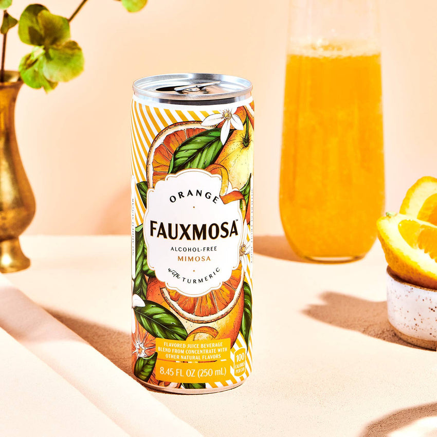 FAUXMOSA Orange with Turmeric - Non-Alcoholic Mimosas