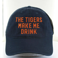 Baseball Hat - The Tigers Make Me Drink - Navy