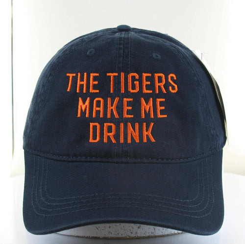 SALE! Baseball Hat - The Tigers Make Me Drink - Navy