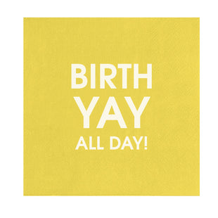 BirthYAY All Day Paper Cocktail Napkins