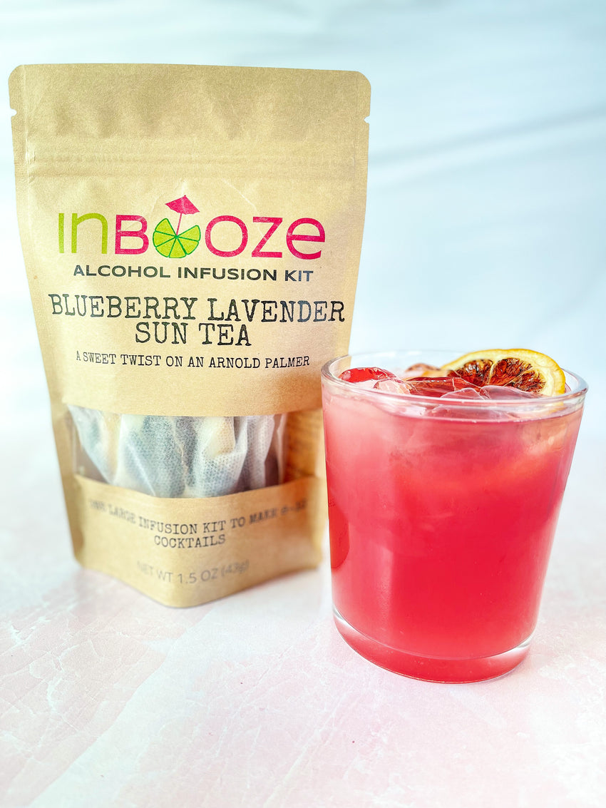 Blueberry Lavender Sun Tea Alcohol Infusion Cocktail Kit