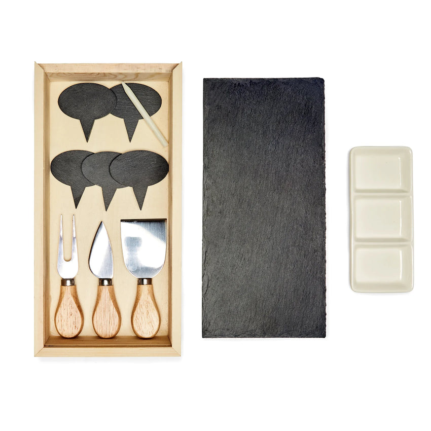 SALE! 12 pc Charcuterie Set - Charcuterie Cheese Knives, Fork, Chalk Markers and more!