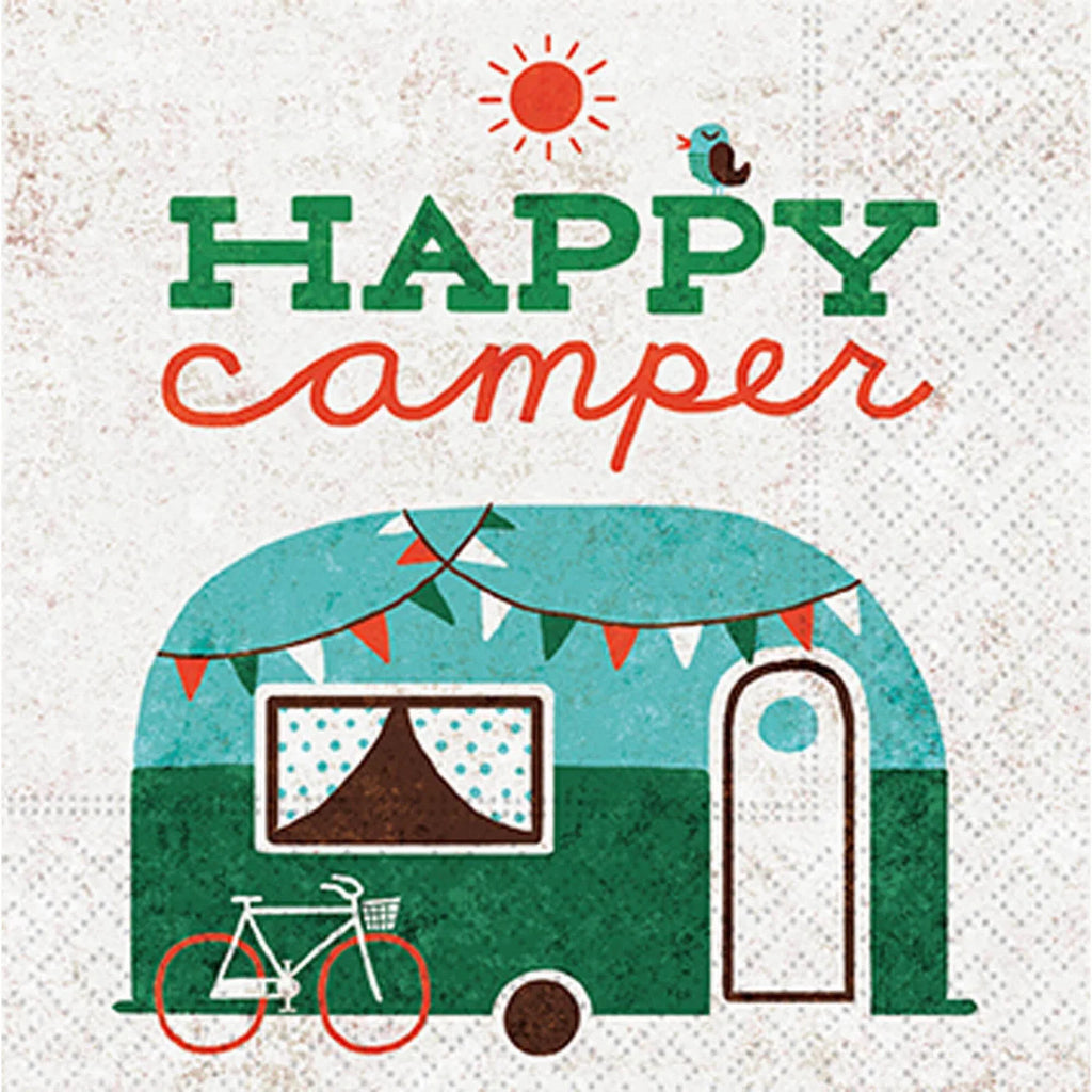 Happy Camper Napkin - 20 count