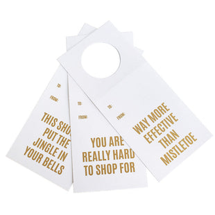 Funny Holiday wine tag - 3 pack