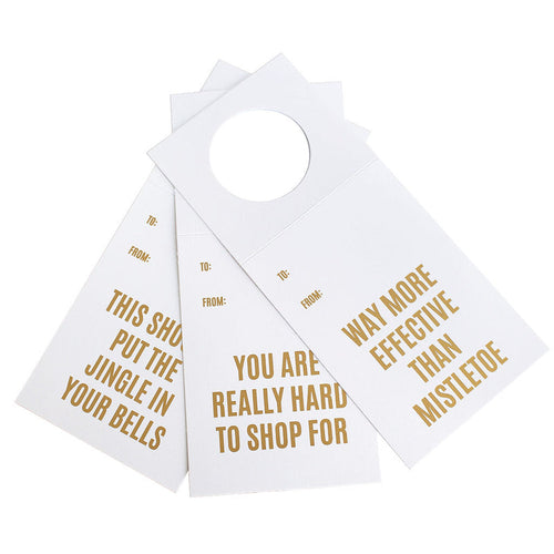 SALE! Funny Holiday wine tag - 3 pack