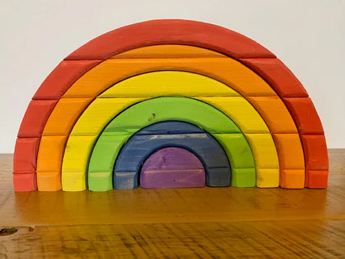 Chunkies - Large Wooden Rainbow Decor