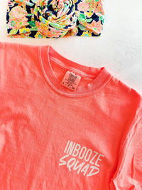 "Today Needs a Little Tequila" Neon Red Tee