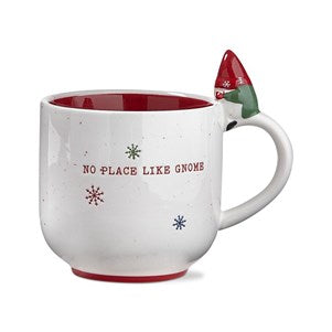 No Place Like Gnome Mug - Cute Gnome Holiday Mug