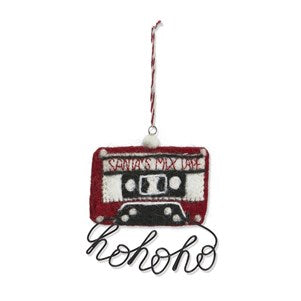 Hohoho Mix Tape Ornament