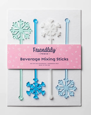 SALE! Snowflake Sticks - 4 Pack