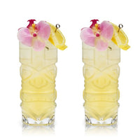 Tiki Tall Glasses - 2 PACK