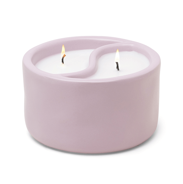 SALE! Yin & Yang Double Candle- Lavender - Cardamom + Eucalyptus