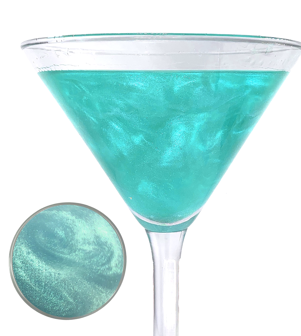 Cocktail Glitter Turquoise