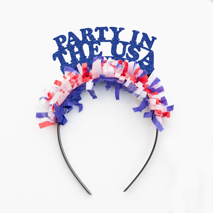 SALE! Party in the USA - 4th of July Party Decor - Party Headband