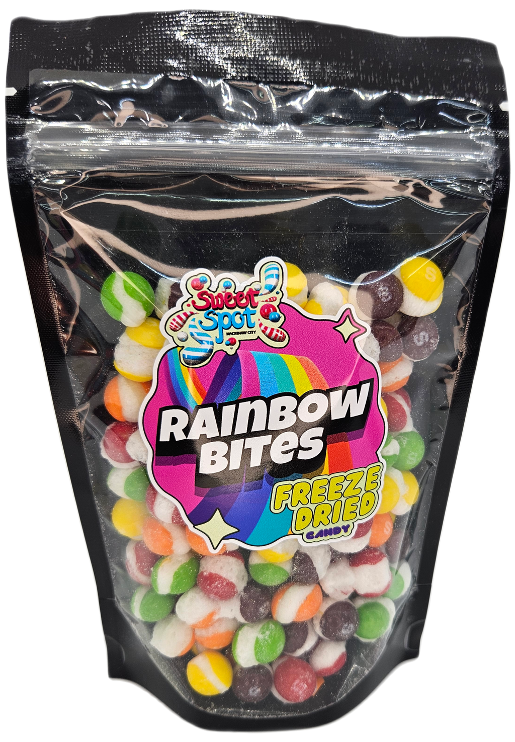 Freeze Dried Skittles 5.2 oz - Made in Michigan!