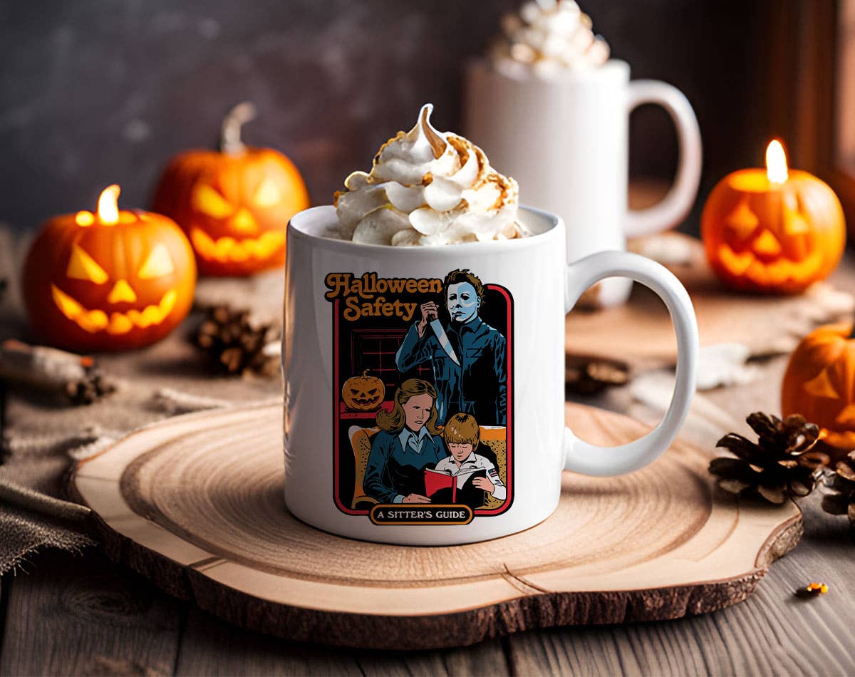 Halloween Safety - Retro Halloween Coffee Mug