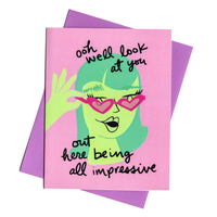 Ooh Well Look at You - Funny, Positive Congrats Card