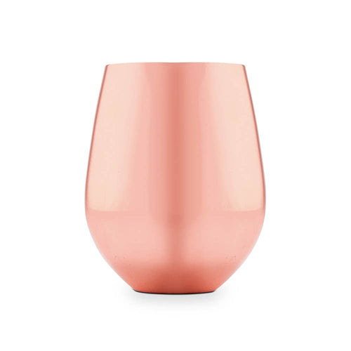 Copper Stemless Wine Glass - Just like on Love is Blind!