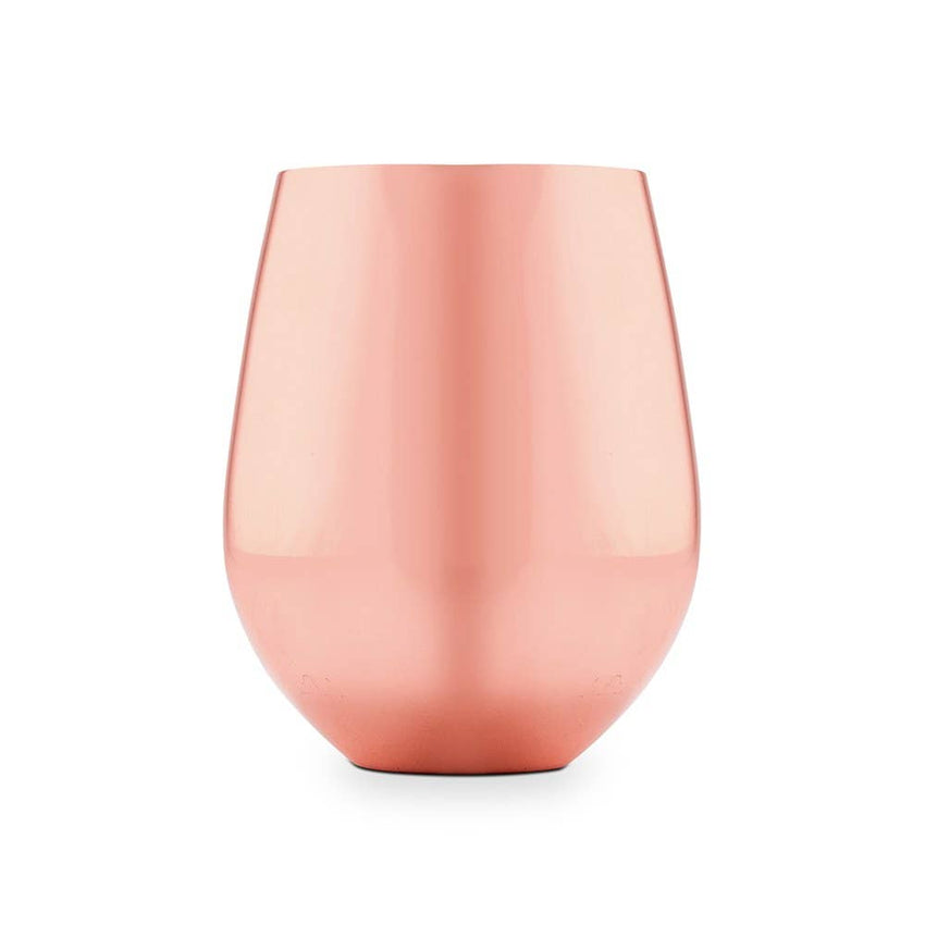 Copper Stemless Wine Glass - Just like on Love is Blind!