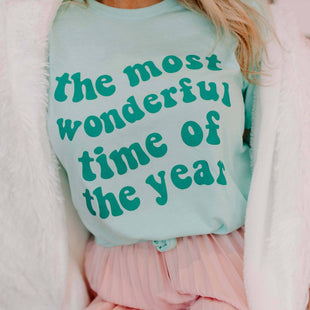 SALE! LIMITED SIZES LEFT: Most Wonderful Time of the Year tee