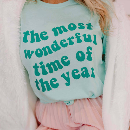 SALE! LIMITED SIZES LEFT: Most Wonderful Time of the Year tee