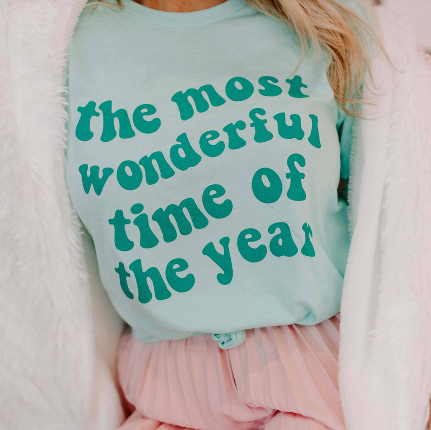 SALE! LIMITED SIZES LEFT: Most Wonderful Time of the Year tee