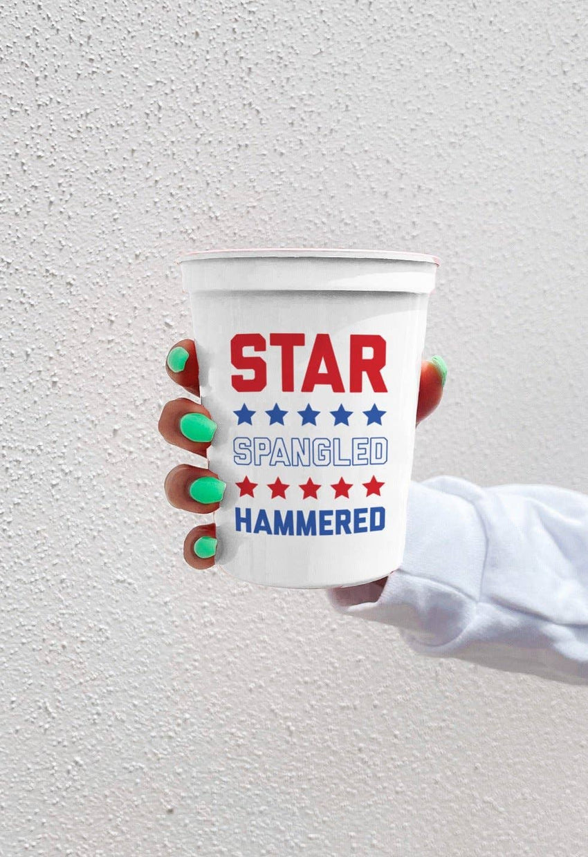 Star Spangled Hammered Stadium Cup