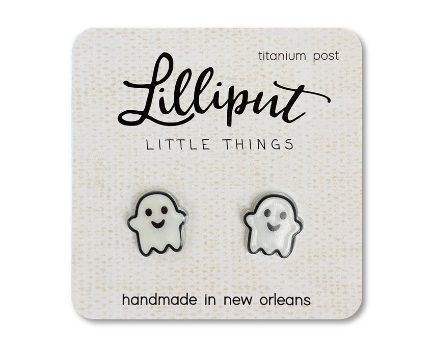 Cute Ghost Earring Studs