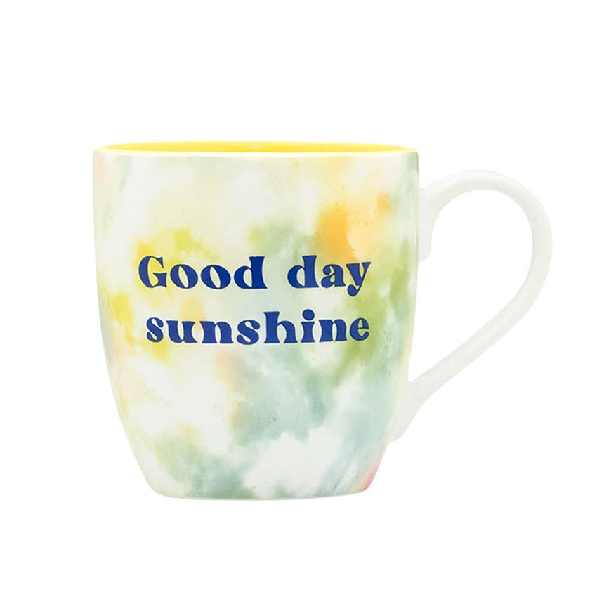 Good Day Sunshine Tie Dye Mug