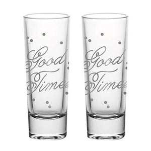 2 Pack Shot Glasses - Good Times