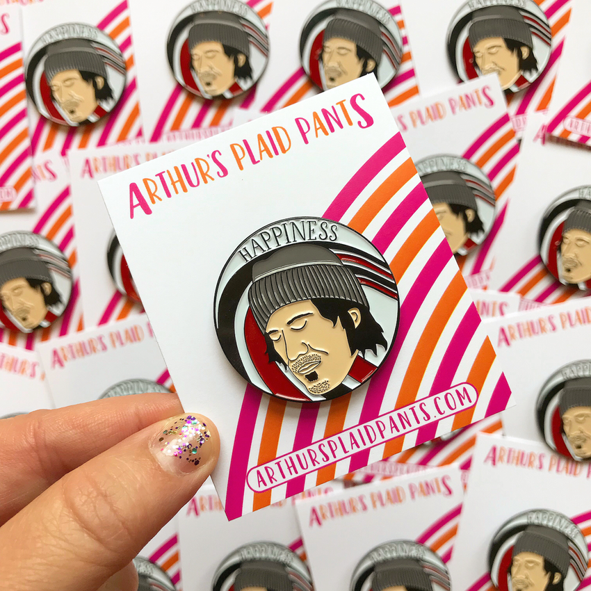 Elliott Smith Enamel Pin - 90s Gift