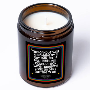 SALE! THIS CANDLE WAS MADE BY A GAY MAN 🏳️‍🌈 (Sage & Lavender)