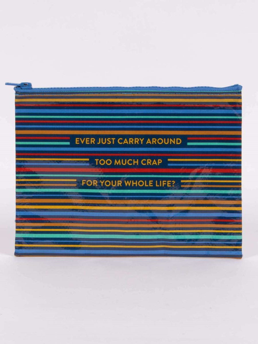 SALE! Ever Just Carry Around Too Much Crap- Zipper Pouch