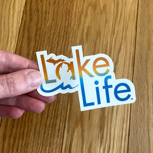 SALE! Lake Life Michigan Custom Design sticker decal
