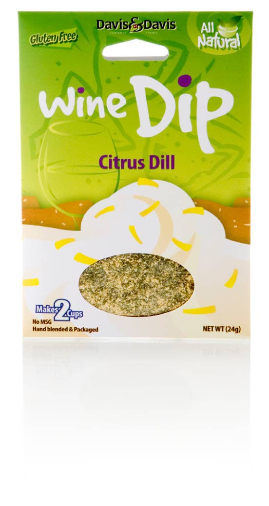Davis & Davis Gourmet Foods - Citrus Dill Wine Dip