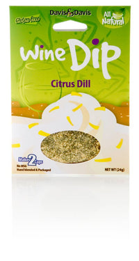 Citrus Dill Wine Dip - Sour Cream Seasoning Dip