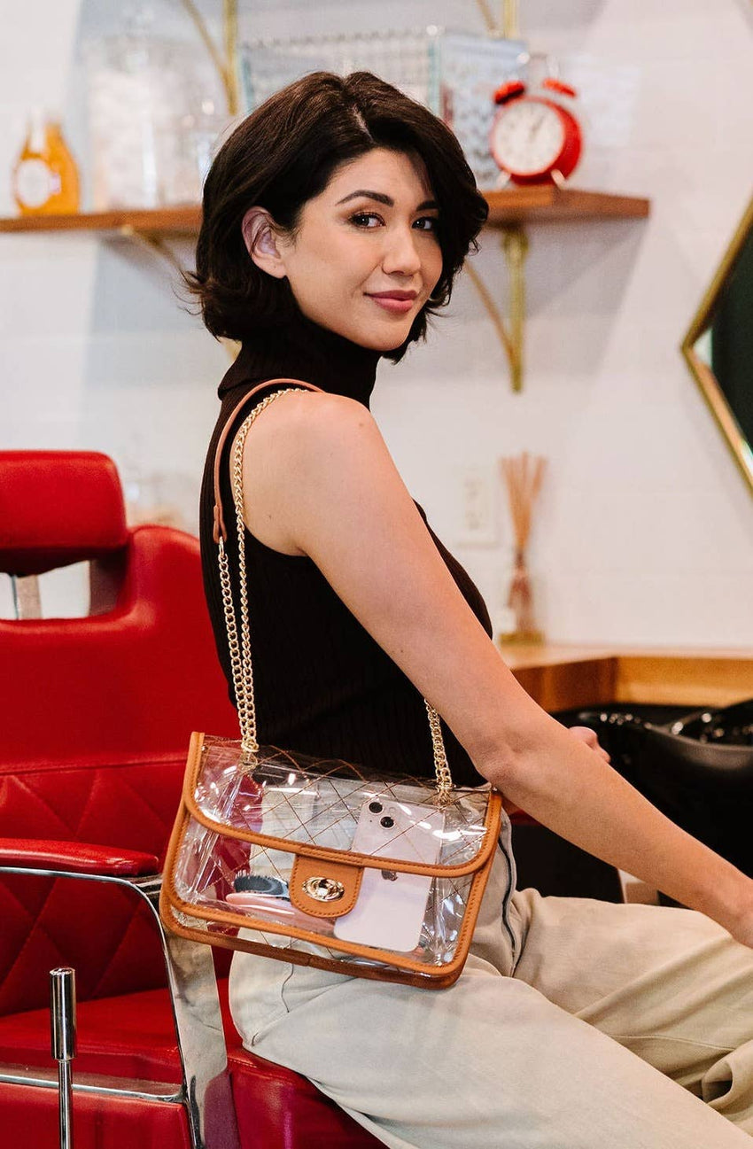 Bekah Clear Stadium Concert Crossbody Bag