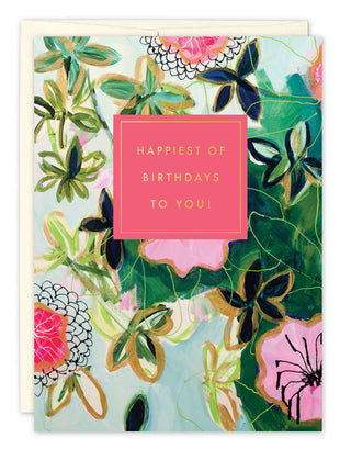 Tropical Birthday Card