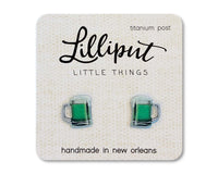 Green Beer St. Patty’s Day Earring Studs