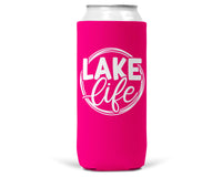 Lake Life SLIM CAN Coozie / Koozie for 12 Oz Slim Can