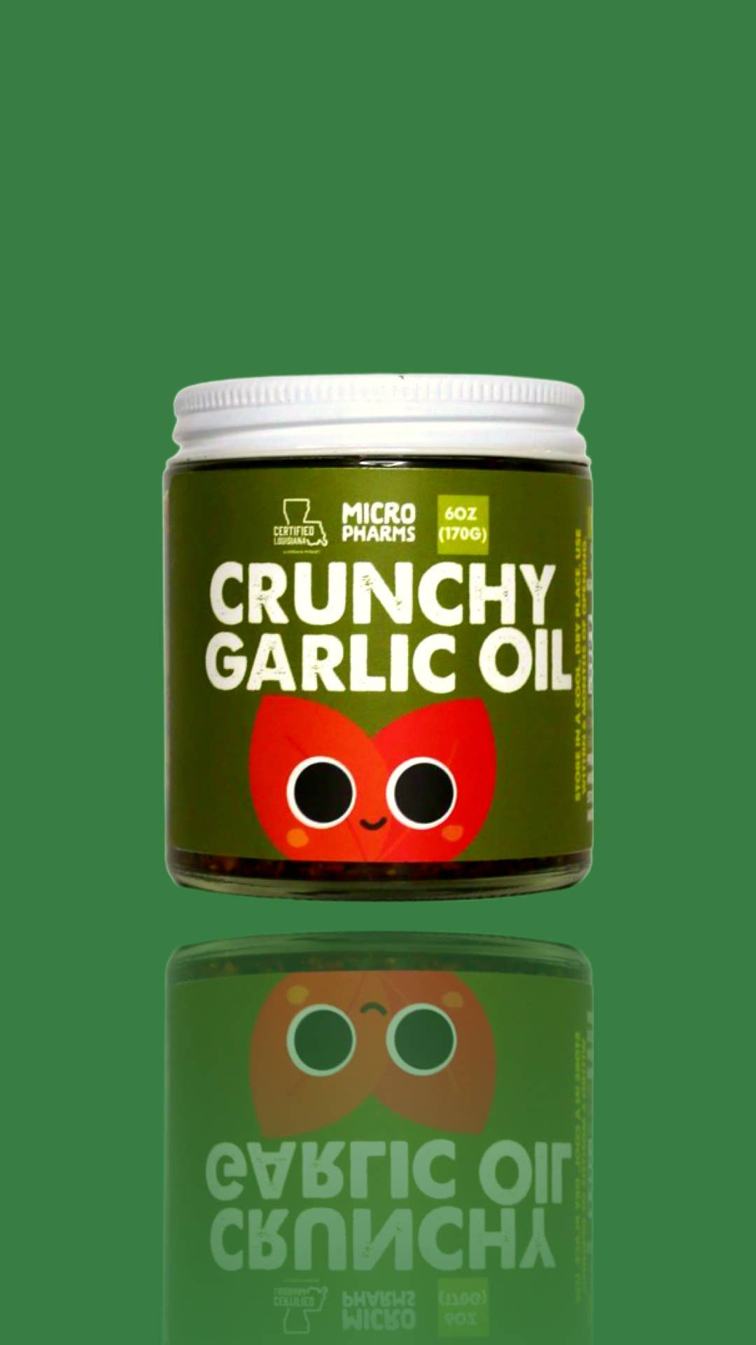 Micro Pharms Crunchy Garlic Oil - Great for ramen, eggs and more!